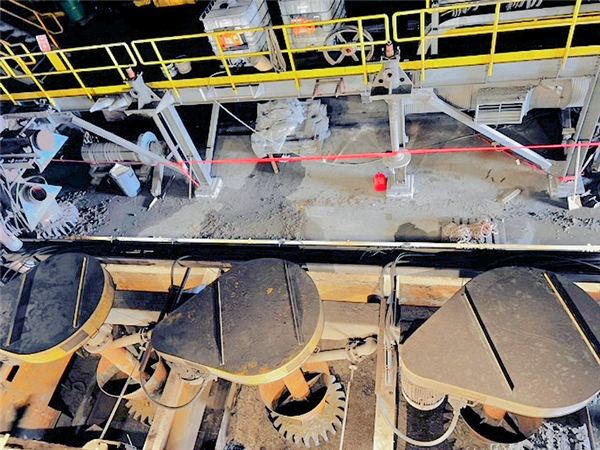 3 Units -banks Of 3-cell Metso Model Dr-500 Flotation Cells)